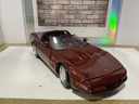 1:18 MAISTO 1992 CORVETTE ZR-1 BURGUNDY ON BURGUNDY