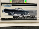 1:18 EXACT DETAIL 1965 EL CAMINO BLACK SLIGHT RASH ON HOOD