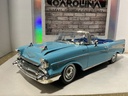 1:18 MOTORMAX 1958 CHEVY BEL LIGH BLUE/DARK BLUE CONVERTIBLE