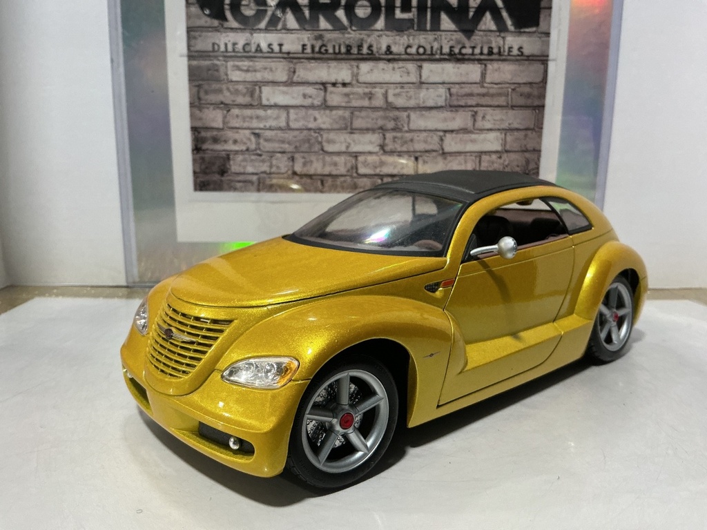 1:18 MAISTO CHRYSLER PRONTO CRUISER CONCEPT YELLOW ON BLACK