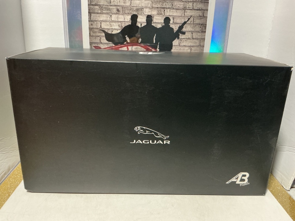 1:18 AB MODELS JAGUAR XJR 12 #34 CAR - 22 OF 50 MADE