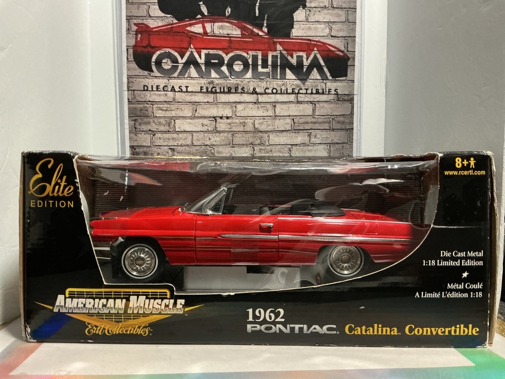 [102269] 1:18 ERTL 1962 PONTIAC CATALINA CONVERTIBLE