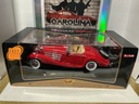 1:18 MAISTO MERCEDES BENZ 500K TYP SPECIALROADSTER 1936 RED ON TAN
