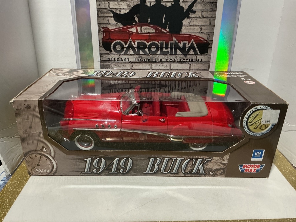 1:18 MOTORMAX 1949 BUICK RED