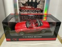 1:18 BEANSTALK FORD MUSTANG CONCEPT CONVERTIBLE RED ON RED