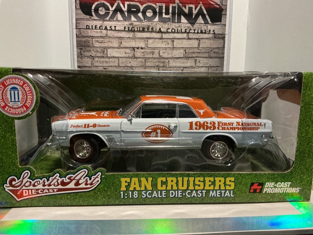 1:18 DIE CAST PROMOTIONS FAN CRUISERS LONG HORNS FOOTBALL