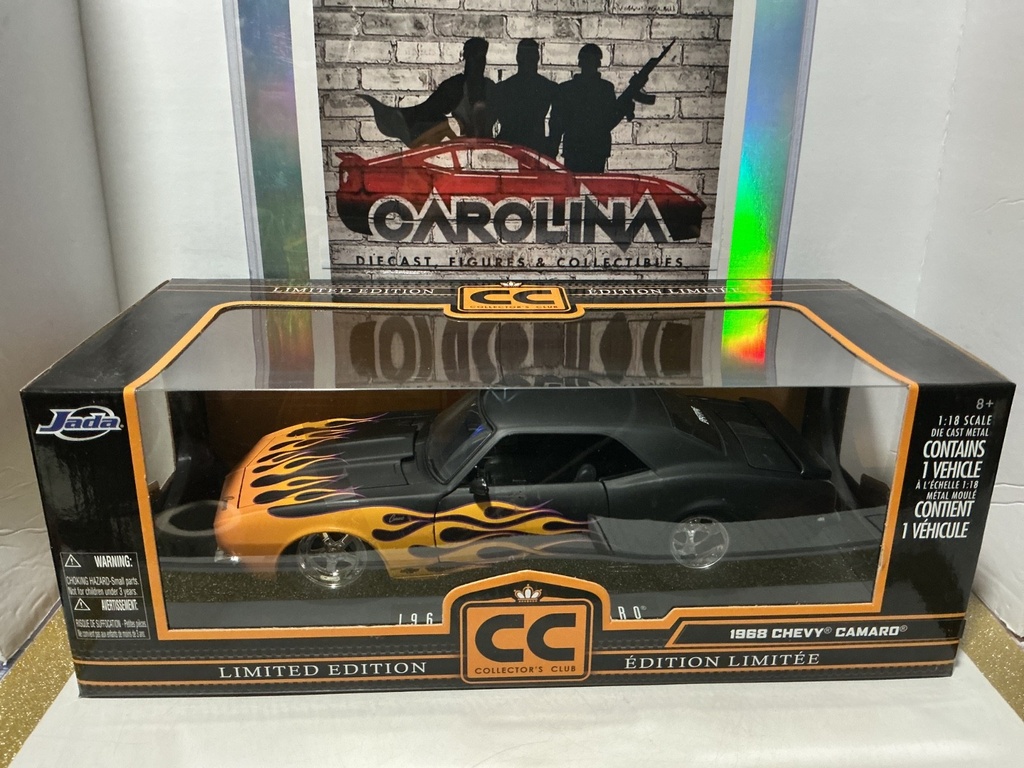 [010261] 1:18 JADA TOYS LIMITED EDITION COLLECTOR’S CLUB 1968 CHEVY CAMARO