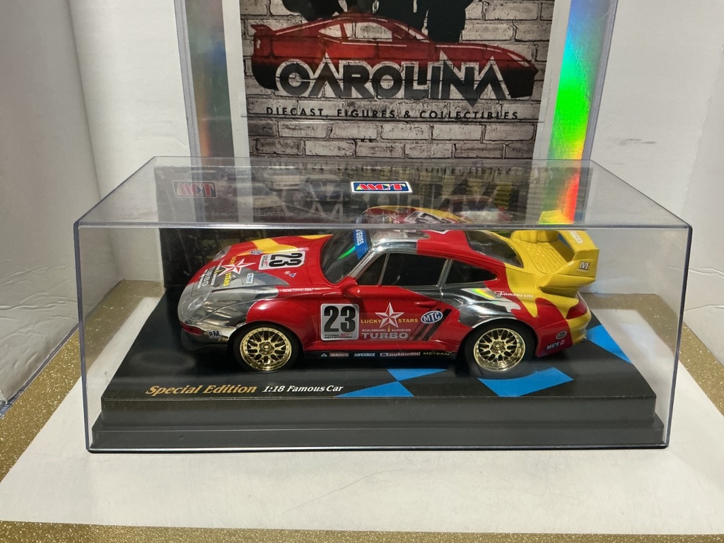 1:18 MCT SPECIAL EDITION FAMOUS CAR - PORSCHE RACING CAR