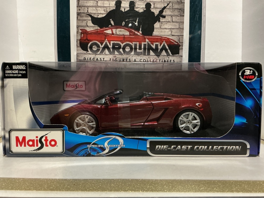 1:18 MAISTO LAMBORGHINI GALLARDO SPYDER