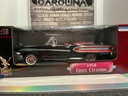 1:18 ROAD SIGNATURE 1958 EDSEL CITATION  { BOX DAMAGED} BLACK ON RED