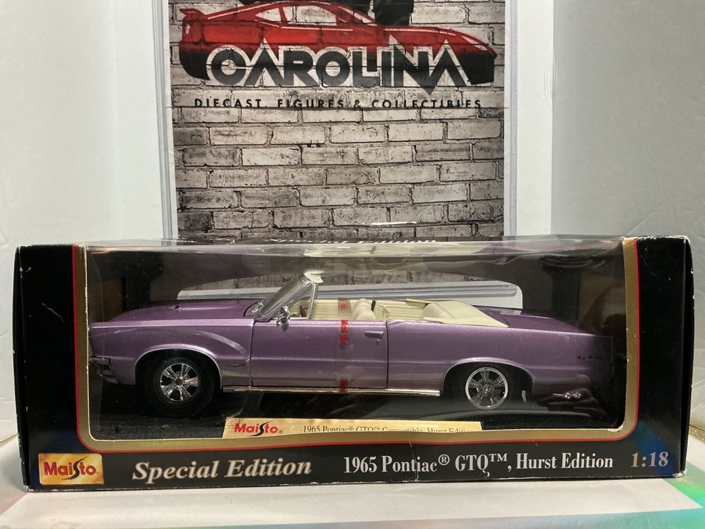 1:18 MAISTO 1965 PONTIAC GTO HURST EDITION