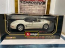 1/18 BURAGO 1998 CORVETTE CONVERTIBLE  {box damaged}