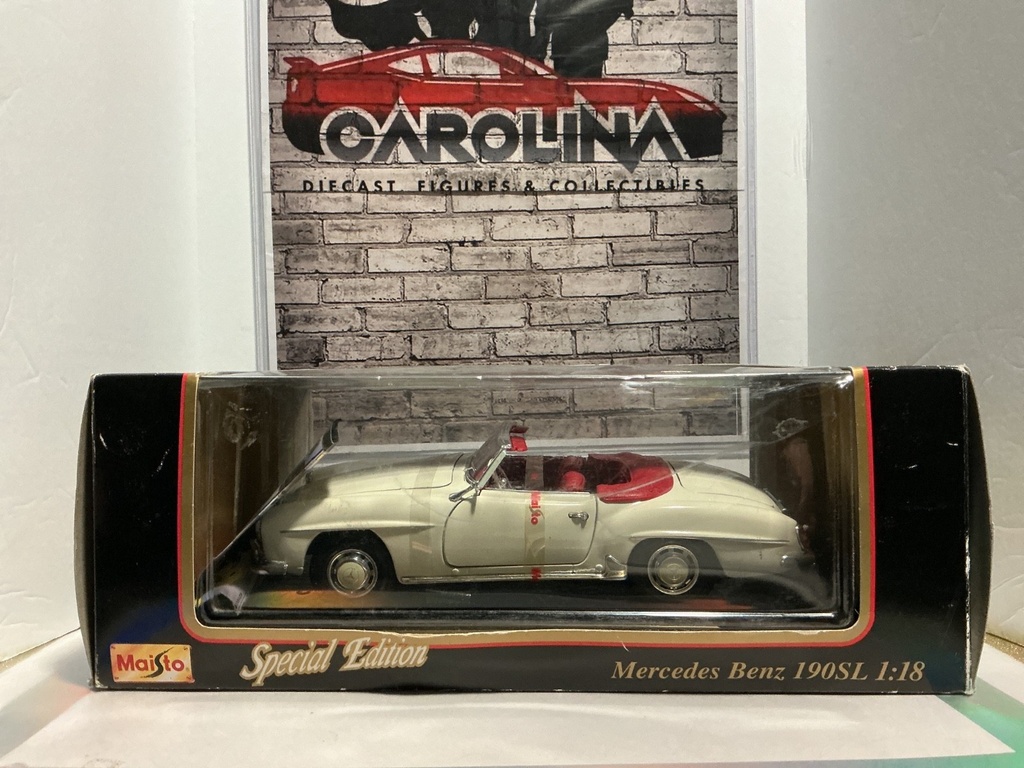1:18 MAISTO 1955 MERCEDES BENZ 190 SL