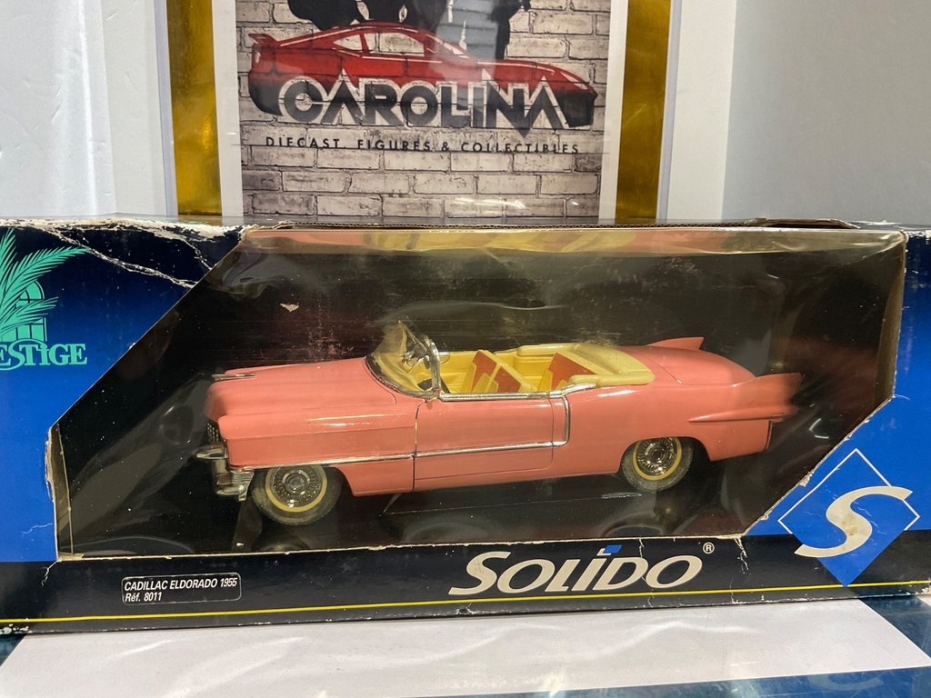 [102488] 1/18  SOLIDO PRESTIGE CADILLAC ELDORADO  {BOX DAMAGE}