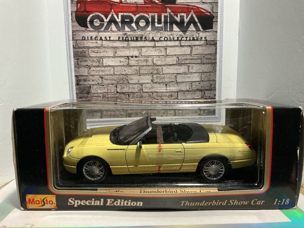 1:18 MAISTO THUNDERBIRD SHOW CAR
