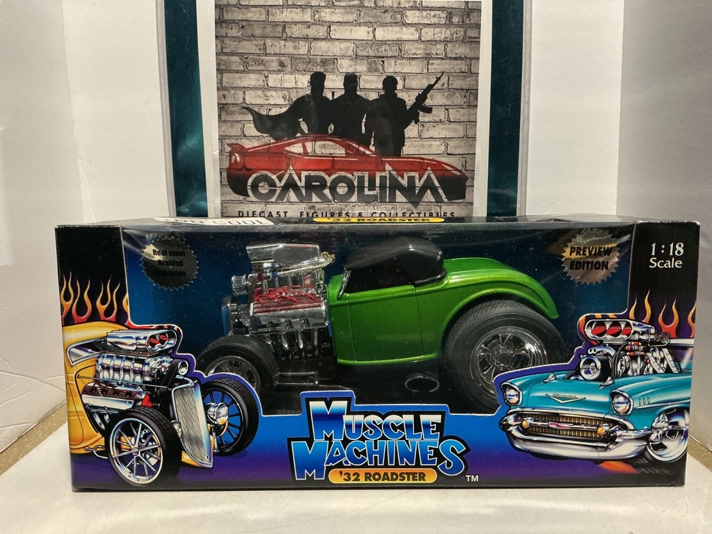 1:18 MUSCLE MACHINES- ‘32 ROADSTER