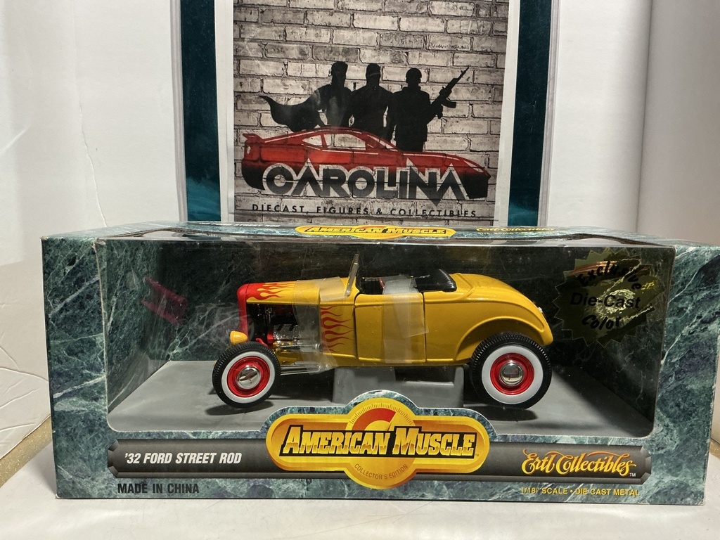 1:18 AMERICAN MUSCLE- ‘32 FORD STREET ROD *RASH*