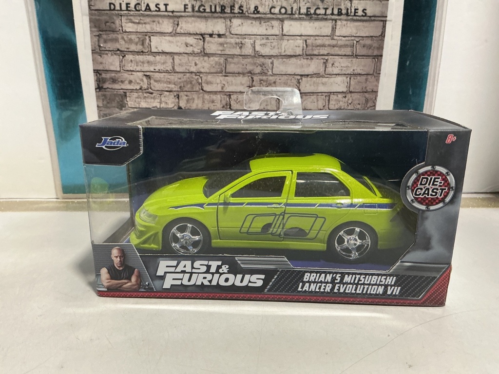 [008562] JADA TOYS 1/32 FAST AND FUROUS - BRIAN’S MITSUBISHI LANCER EVOLUTION VII