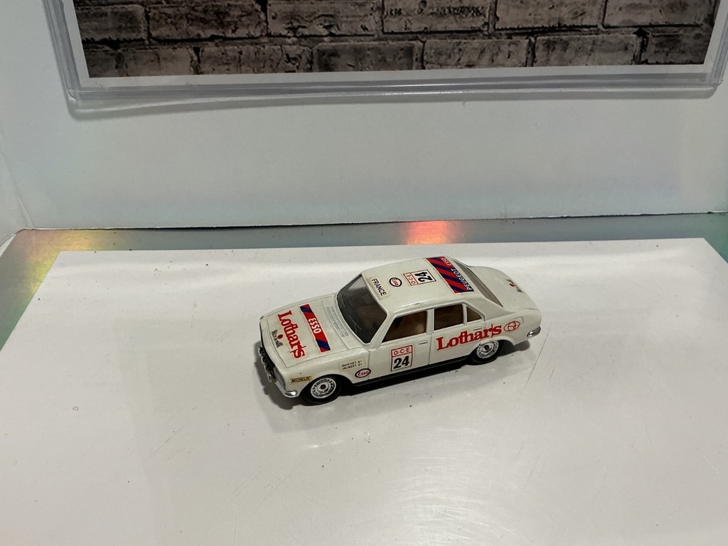 [001595] 1:43 SOLIDO MADE IN FRANCE PEUGEOT 504 RALLYE