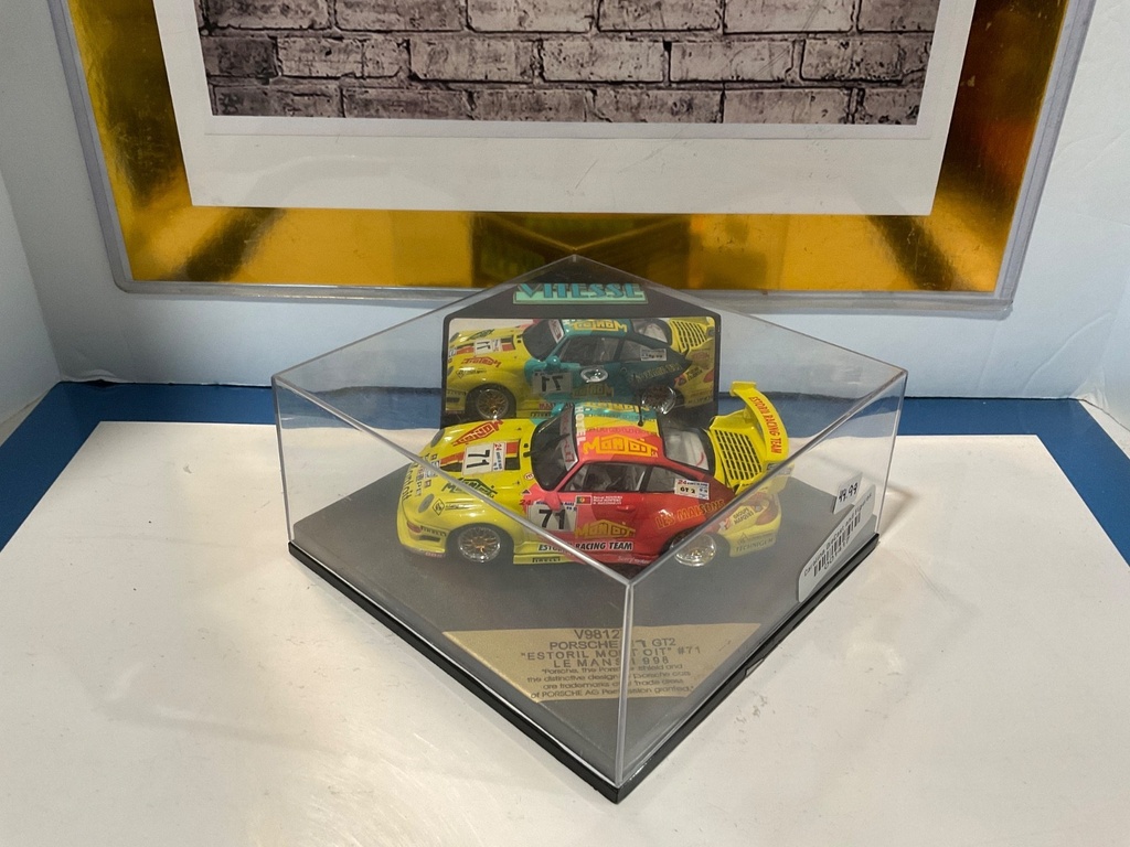[001417] 1:43 VITESSE V98127 PORSCHE 911 GT2 “ESTORIL MONTOIT” #71 LE MANS 1998