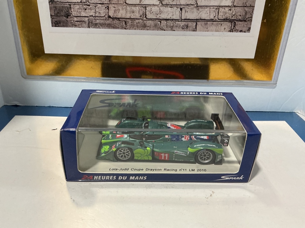 1:43 SPARK LOLA JUDD COUPLE DRAYSON RACING N11 LM 2010
