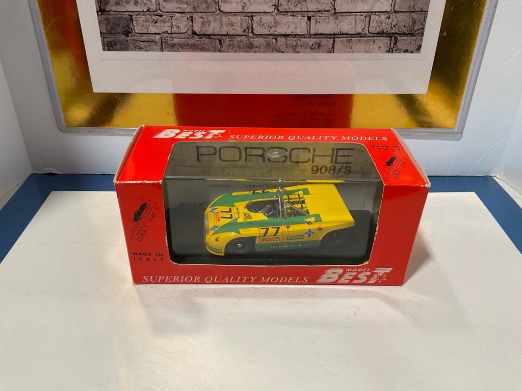 1:43 MODEL BEST  PORSCHE 908/3 MONTSENY 1972