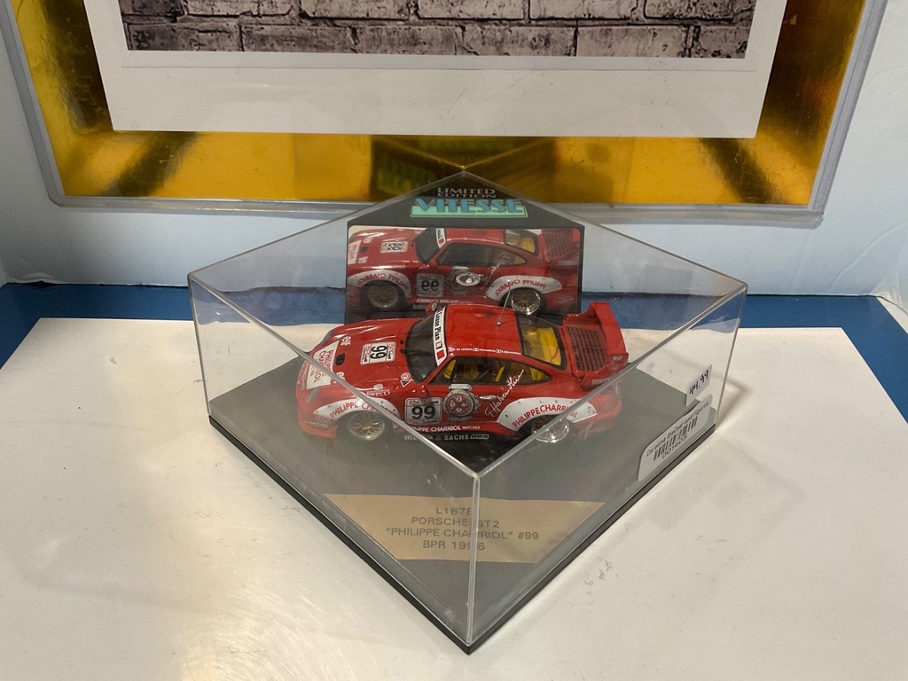 1:43 VITESSE L167E PORSCHE GT2 “PHILIPPE CHARRIOL” #99 BPR 1996