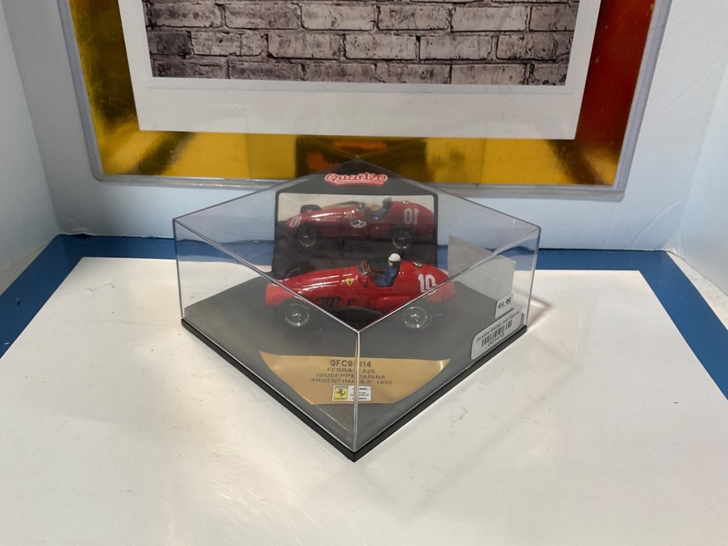 [001413] 1:43 QUARTZO QFC99014 FERRARI 625 GIUSEPPE FARINA ARGENTINA G.P. 1955