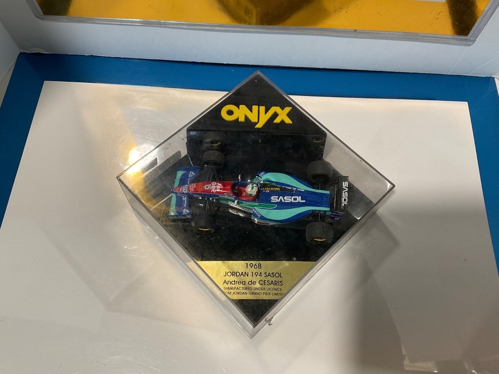 1:43 ONYX F1 196B JORDAN 194 SASOL Andrea de CESARIS