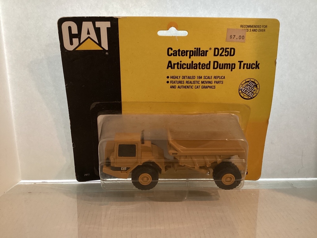 ERTL CAT Caterpillar D350D Articulated Dump Truck - 1:50 Diecast