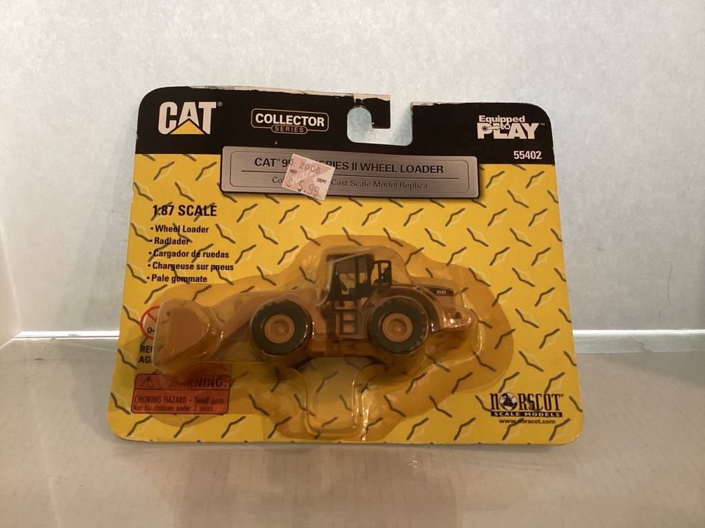 [001282] Norscot HO Scale 1/87 CAT Caterpillar 950G II Wheel Loader Tractor Diecast