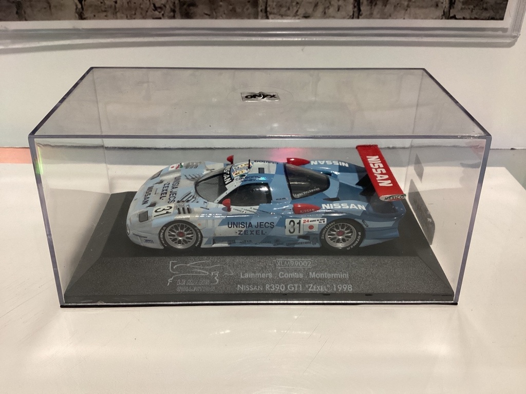 [001279] 1:43 ONYX RALLYCAR NISSAN R390 GT1 “Zelle” 1998
