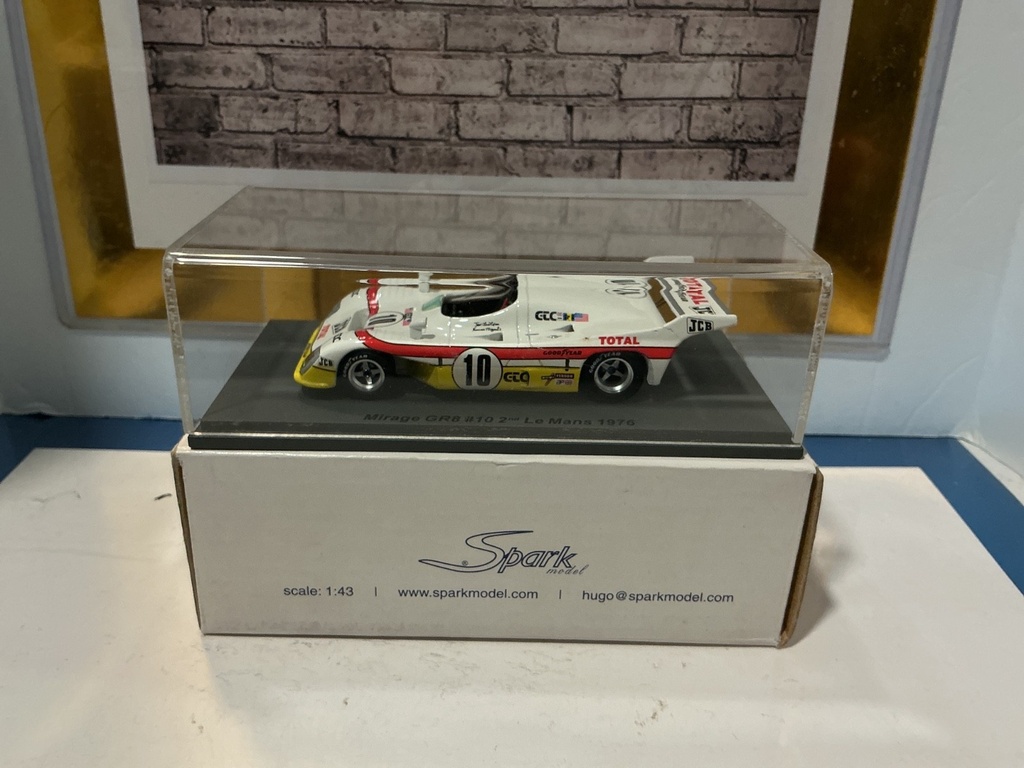 1:43 SPARK MIRAGE GR8 #10 2nd LE MANS 1976
