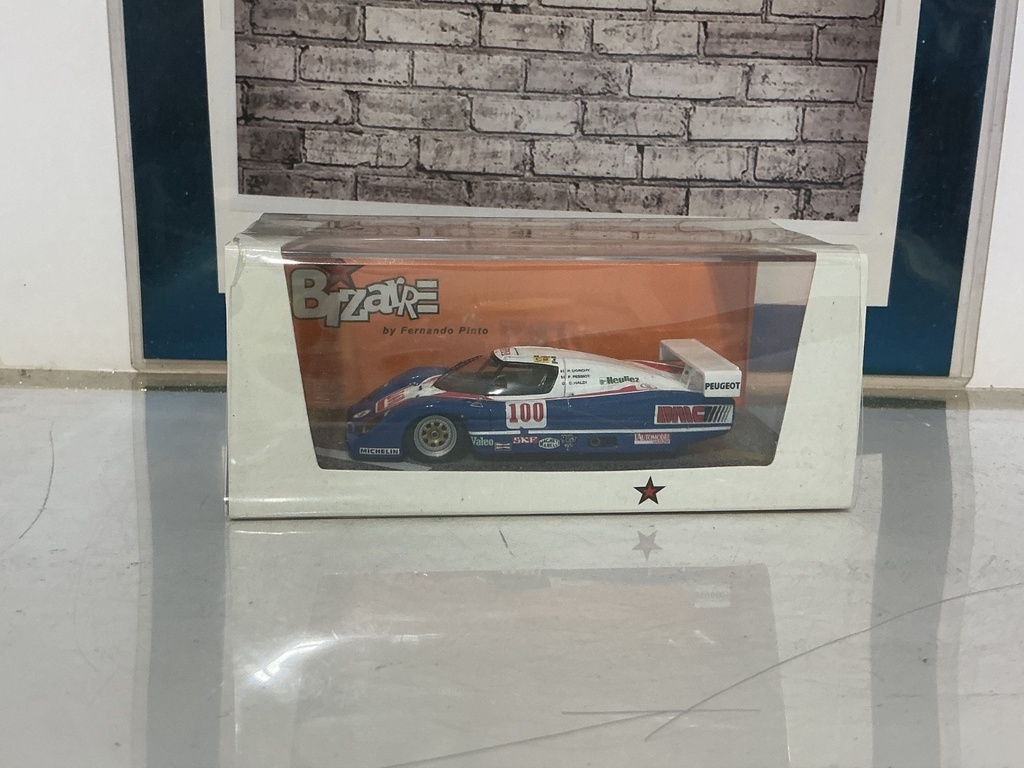 [100195] 1:43 BIZARRE by SPARK WM PEUGEOT #100 LM86 12th