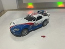 1/43 - UNIVERSAL HOBBIES - DODGE VIPER [BROKEN OFF LEFT MIRROR]