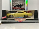 1:18 ERTL 1969 PLYMOUTH ROAD RUNNER AMERICAN MUSCLE YELLOW ON BLACK
