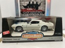 1:18 ERTL 1973 FIREBIRD TRANS AM WHITE ON BLACK [BOX DAMAGED]