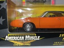 1:18 ERTL 1970 PLYMOUTH SUPERBIRD ORANGE ON BLACK [LIGHT RASHING NEAR DOOR]
