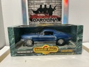 1:18 ERTL 1968 MUSTANG COBRA JET BLUE ON BLACK