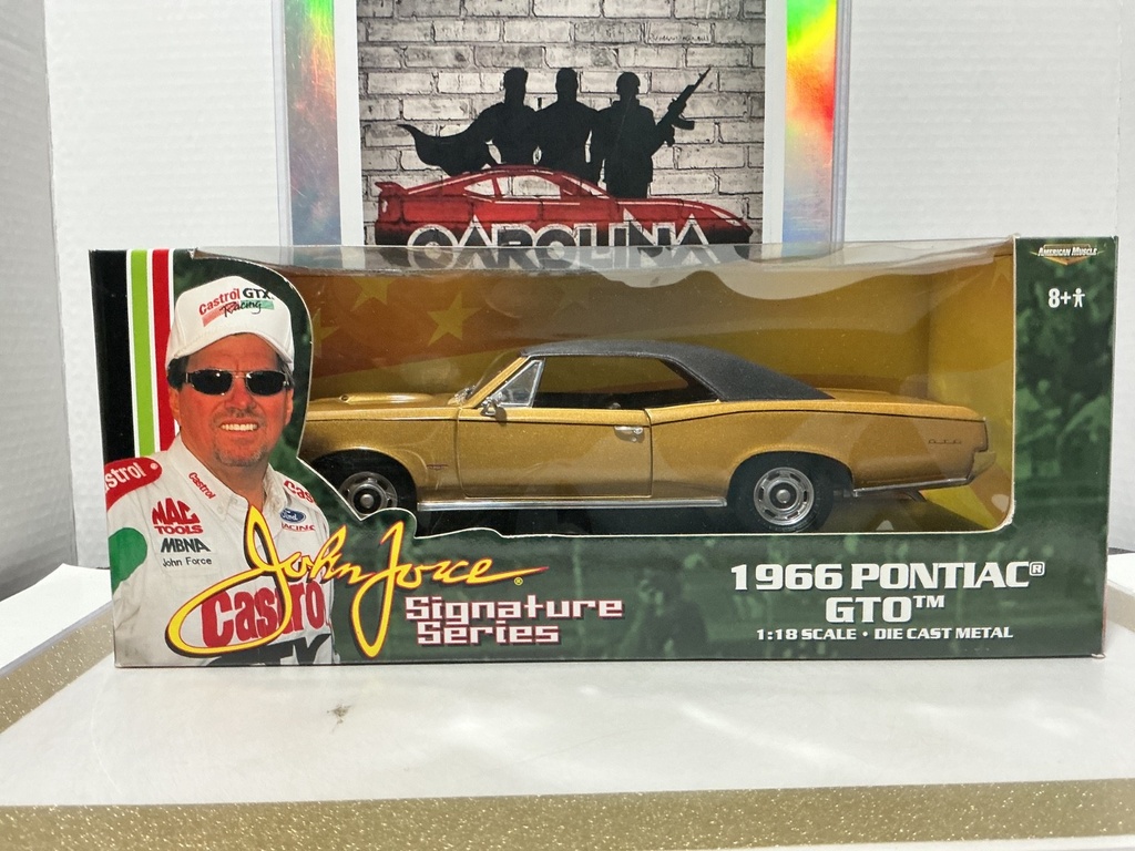[112312] 1:18 ERTL JOHN FORCE SIGNATURE SERIES 1966 PONTIAC GTO