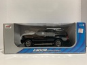 1:18 ANSON ESCALADE 2002 BLACK ON CREAM