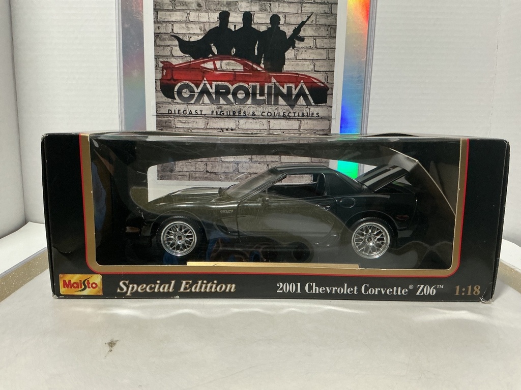 1:18 MAISTO 2001 CHEVROLET CORVETTE Z06