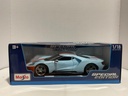 1:18 MAISTO 2019 FORD GT BLUE/ORANGE ON BLACK