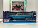 1:18 MAISTO SPECIAL EDITION - BLUE ON BLACK 1969 DODGE CHARGER R/T