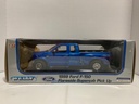 1:18 WELLY 1999 FORD F-150 FLARESIDE SUPERCAB PICK UP BLUE ON BLACK