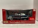 1:18 SUN STAR 1954 CHEVROLET BEL AIR CONVERTIBLE BLUE ON WHITE