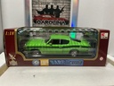 1:18 ROAD LEGENDS PLYMOUTH 1969 BARRACUDA GREEN ON BLACK