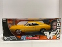 1:18 HOT WHEELS TEAM BAURTWELL FUNKMASTER FLEX YELLOW ON YELLOW/BLACK