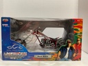 1:10 JOY RIDE AMERICAN CHOPPER BLACK WIDOW RED
