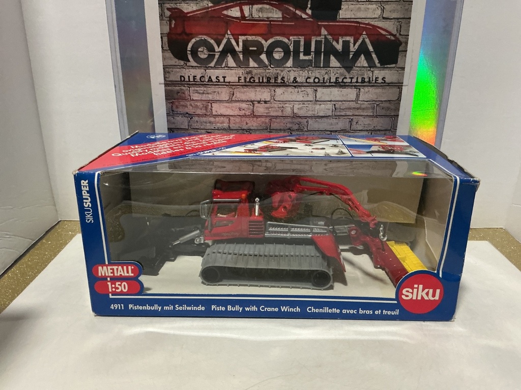[009073] 1/50 - SIKU 4911 - PISTEN MIT SEILWINDE/PISTE BULLY WITH CRANE WINCH